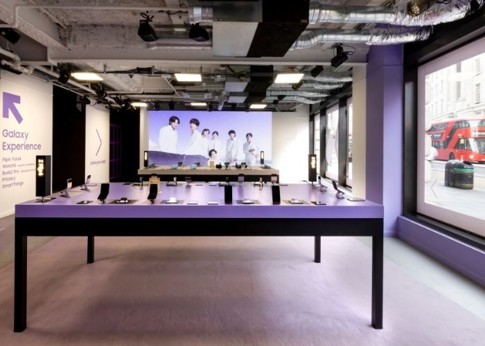 Samsung pop up